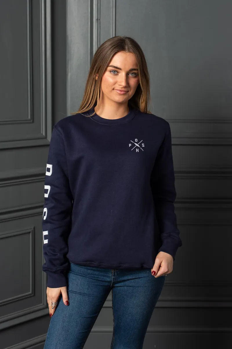 POSH Country Start Point Sweatshirt Navy-4
